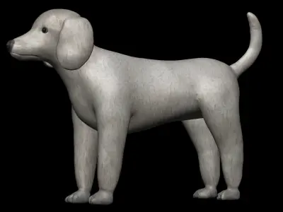 Poodle Dog 3D model