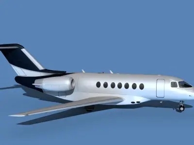 Hawker Siddley 4000 V04 3D model