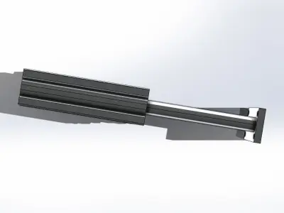 Cilindro Pneumatico MGPM MGPM50-175Z Pneumatic Cylinder 3D model