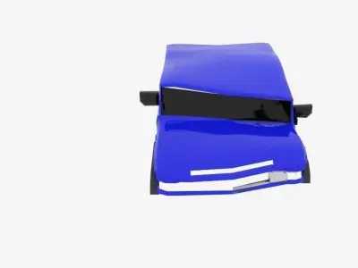 Toyota FJ Cruiser Wreck 3D model