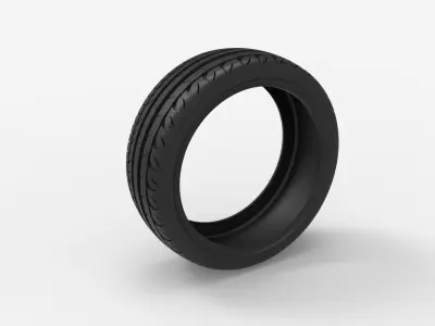 Kormoran UHP tire 3D model
