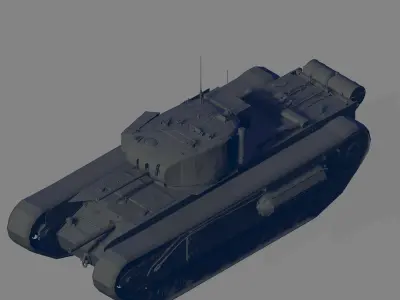 Churchill I 3D model
