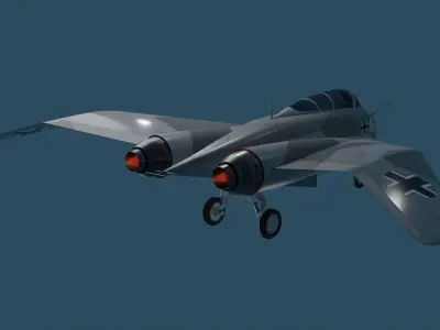 Heinkel HE P 1097 B II 3D model