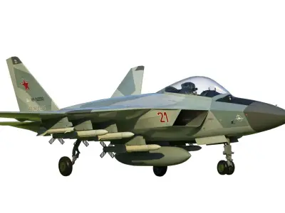 I-2000 LFS Integral-2010 Fighter jet 3D model