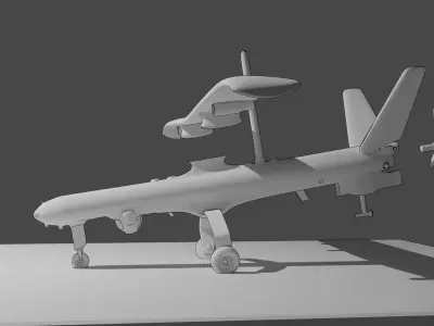 Hermes 450 ZIK 3D print model