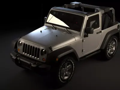 Suzuki SJ 410 3D model