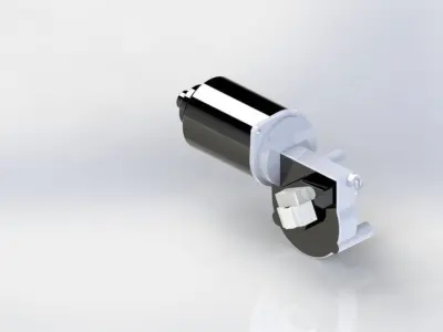 12V Wiper Motor 3D model