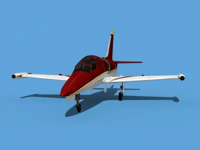Aero Vodochody L-39C Albatross V23 3D model