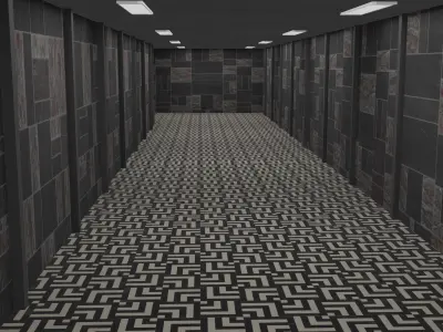 Underground pass 3D model