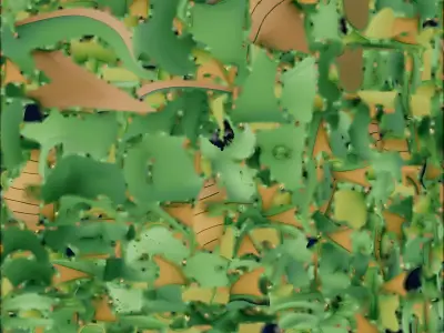 Cute Chibi Green Baby Dragon 3D Model Low-poly 3D model