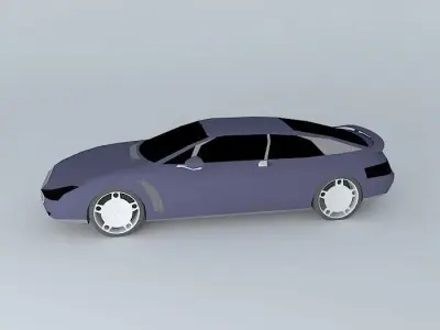 Combat Hurricane Twin Turbo W14 Free 3D model