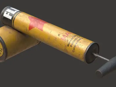 Vintage Insecticide Sprayer 3D model