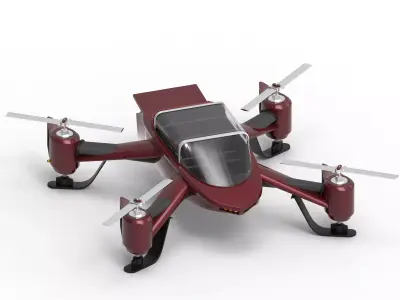 AXIX SKYRIDER Low-poly 3D model