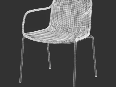  Replica Expormim Weave Chair Model, Black 