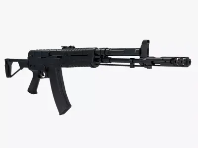 Assault rifle AEK 971 3D model