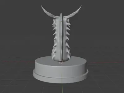dragon head for 3D print 3D print model
