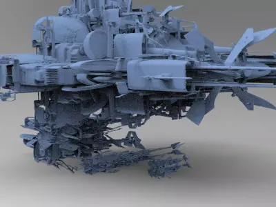 Star Wars inspired Racer 4 designs 3D model