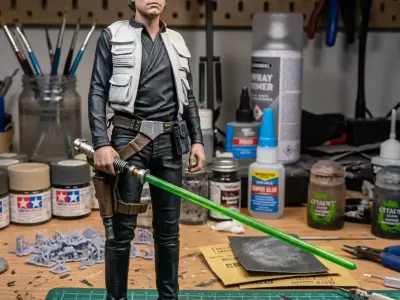 Luke Skywalker - Shadows of the Empire 3D print model