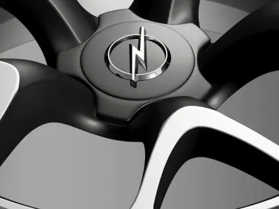 Opel Insignia OPC Concept rim 3D model