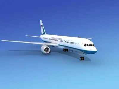 Boeing 757-200 United States Gov 3D model