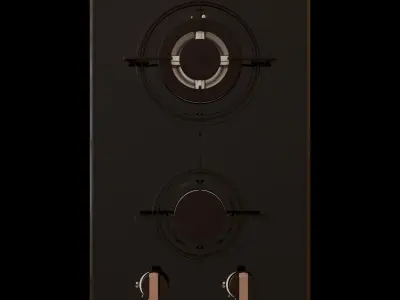 Modena Built In Gas Hob BH 1325 L Free 3D model