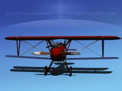 Albatross DIII Fighter 3D model