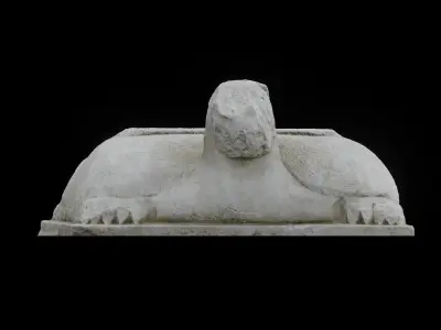 Tortoise statue of turtle 3D model