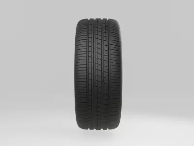 Amarok highline doublecab UK Spec 2020 Wheel 3D Model 3D model