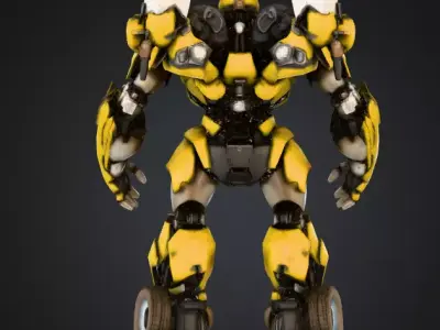 bumblebee transformers Sci-Fi Mecha Robot 3D print model purchase