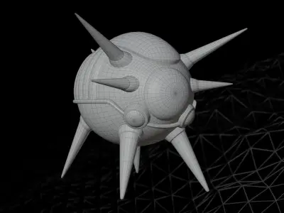 Namek Spaceship Free 3D model