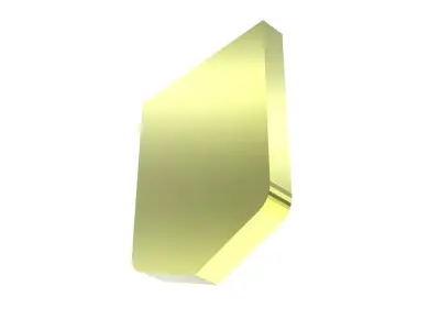 Kyiv city coat of arms Free low-poly 3D model