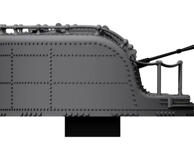 25mm MG towers 3D print model