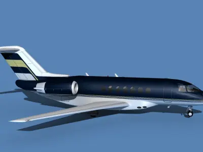 Hawker Siddley 4000 V11 3D model