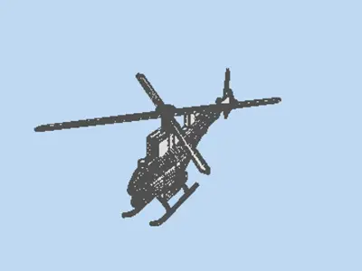 Drone - UAV Firescout 3D model