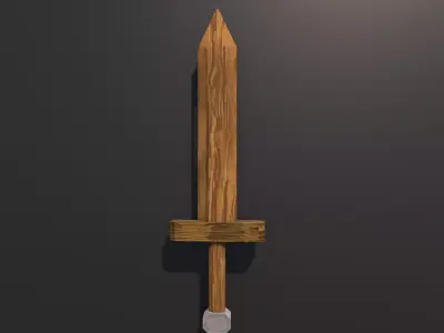 18 swords for browser games Low-poly 3D model