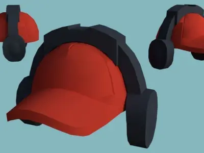lego cap v2 Free 3D model