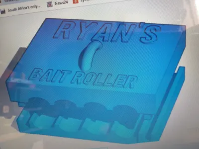 BAIT ROLLER Free 3D print model