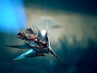 Refraction Jet - Shuttle Free 3D model