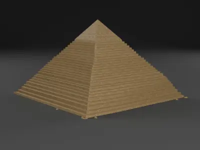 Ancient Landmarks Pack Low-poly 3D model