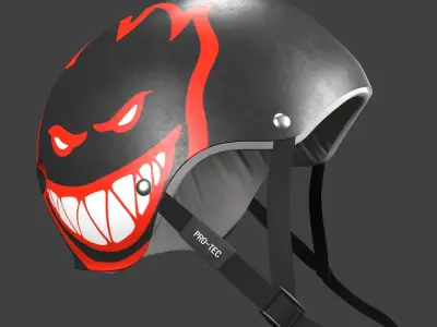 Pro-tec Helmet Free 3D model