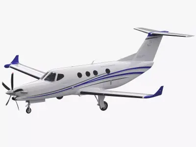 Beechcraft Denali 3D model
