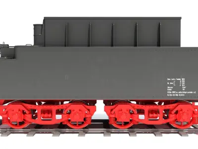 Tender Coal Car 3D model