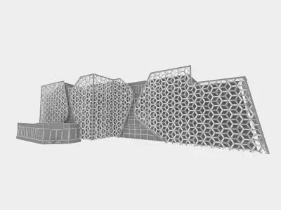 The Mall building 3D model