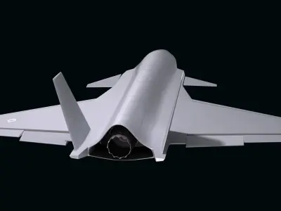 MIUS UCAV 3D model