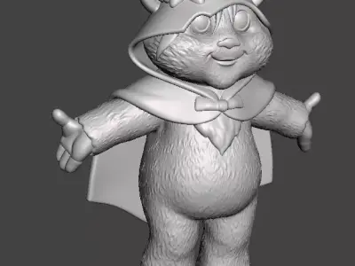 STL File 3D Ewoks Malani 3D Print Model 3D OBJ 3D print model 3D print model