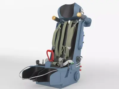 Ejection seat 3D model