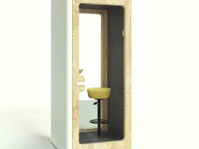 BUSYPOD Office Phone Booth Free 3D model