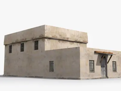 Arab 26 Low-poly 3D model