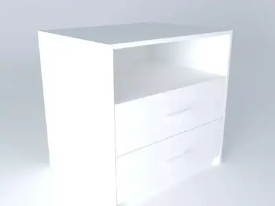 Chest Two Drawers A Free 3D model