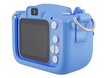 Digital Cameras For Kids 3D Model 3D model
